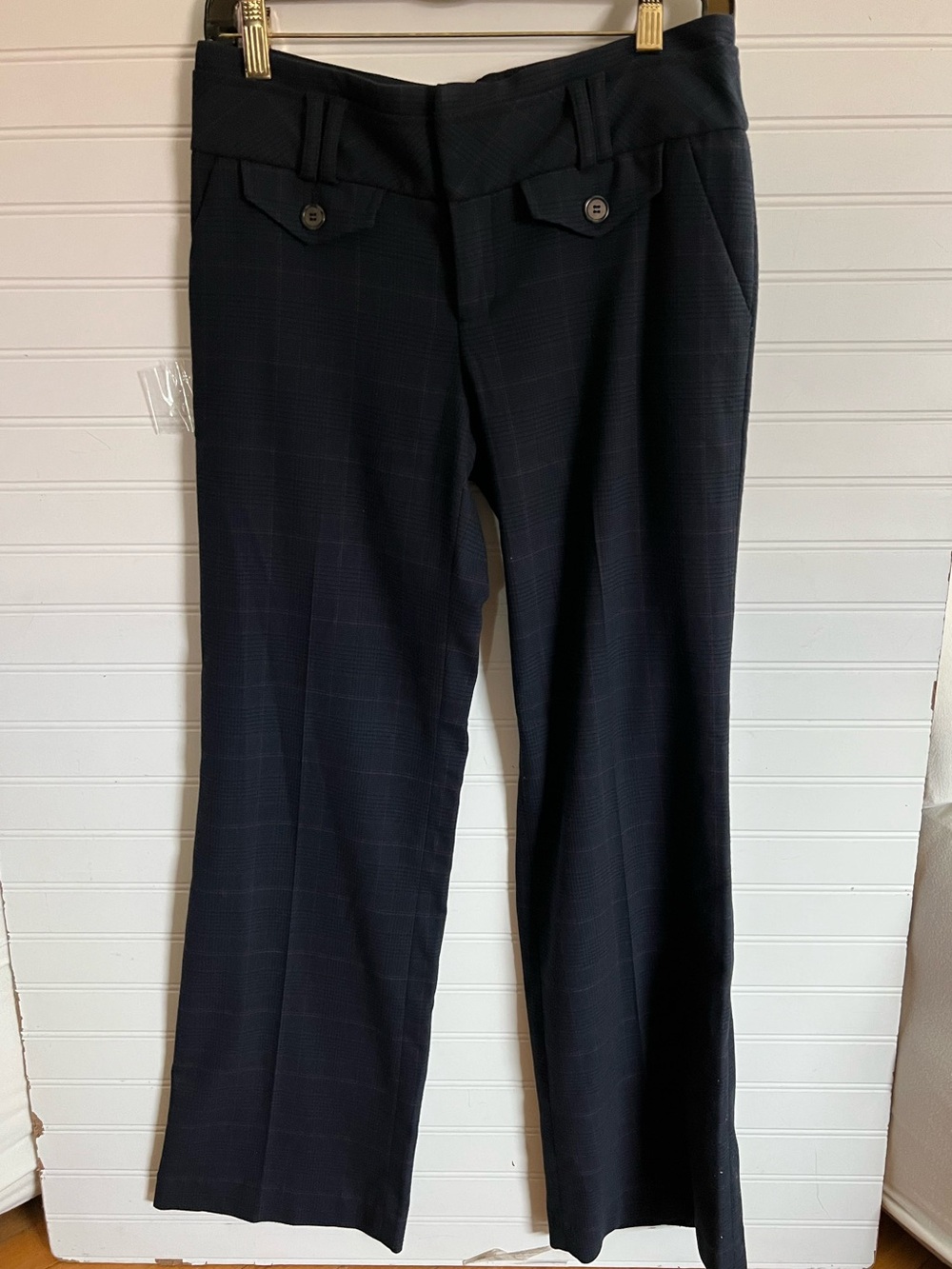 Cartonnier Women’s Black Plaid Dress Pants Size 4